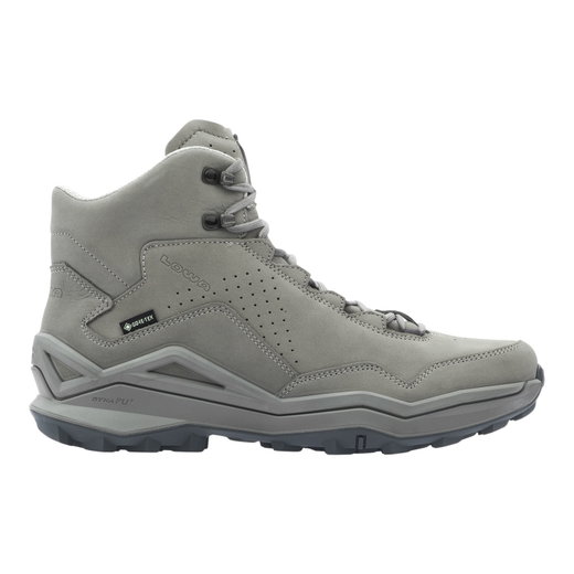 Buty trekkingowe Lowa Maddox Pro LT GTX Mid (Fast-Hiking, skóra nubukowa, wodoodporne) szare męskie