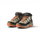 Lowa Wanderschuhe Maddox Pro Mid GTX Velcro Junior (Textil/Veloursleder, Klett­ver­schluss, wasserdicht) olivgrün/schwarz Kinder