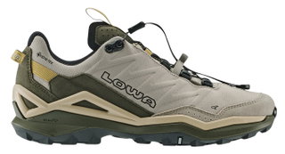Lowa Maddox Pro Low GTX SL Hiking Shoes (Fast-Hiking, Textile/Synthetic, waterproof) desert beige/olive Men's