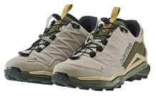 Lowa Wanderschuhe Maddox Pro Low GTX SL (Fast-Hiking, Textil/Synthetik, wasserdicht) desertbeige/olive Herren