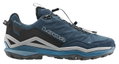 Lowa Wanderschuhe Maddox Pro Low GTX SL (Fast-Hiking, Textil/Synthetik, wasserdicht) navyblau/marineblau Herren