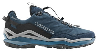 Lowa Maddox Pro Low GTX SL Walking Shoes (Fast-Hiking, Textile/Synthetic, waterproof) navy blue/marine blue men's