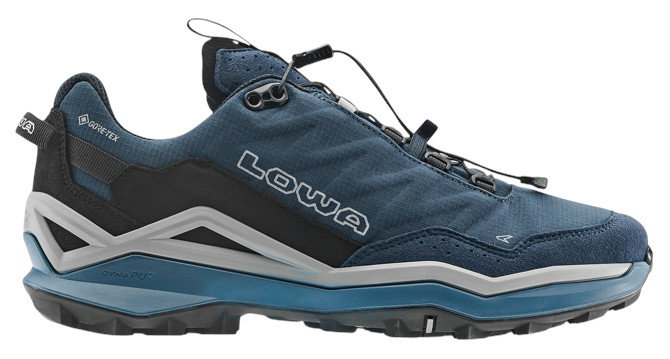 Lowa Maddox Pro Low GTX SL Walking Shoes (Fast-Hiking, Textile/Synthetic, waterproof) navy blue/marine blue men's