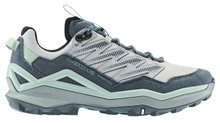 Lowa Wanderschuhe Maddox Pro Low (Fast-Hiking, Textil/Synthetik) schiefergrau/blau Damen