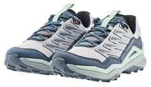 Lowa Wanderschuhe Maddox Pro Low (Fast-Hiking, Textil/Synthetik) schiefergrau/blau Damen