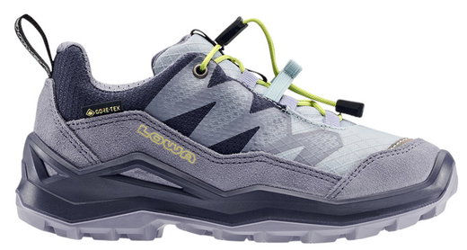 Lowa buty trekkingowe Maddox Pro Low GTX Junior (tekstylia/skóra zamszowa, wodoodporne) lawenda/plum dziecięce