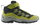 Lowa Wanderschuhe Maddox Pro Mid GTX Velcro Junior (Textil/Veloursleder, Klett­ver­schluss, wasserdicht) schwarz/limone Kinder