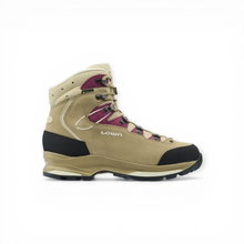 Lowa Wanderschuhe Mauria Evo GTX (Nubukleder) 2026 beige/bordeauxrot Damen