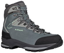 Lowa Wanderschuhe Mauria Evo GTX (Nubukleder) rauchgrün/jadegrün Damen