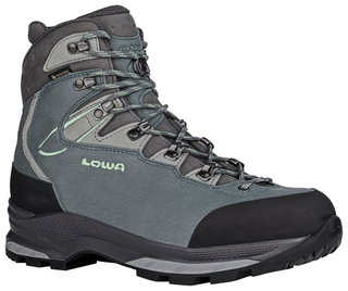 Lowa Wanderschuhe Mauria Evo GTX (Nubukleder) rauchgrün/jadegrün Damen