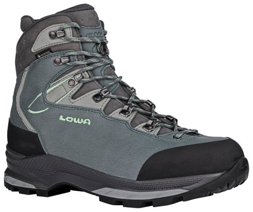 Lowa Wanderschuhe Mauria Evo GTX (Nubukleder) rauchgrün/jadegrün Damen