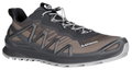 Lowa Wanderschuhe Merger Low GTX (All-Terrain, Synthetik/Textil, wasserdicht) nussbraun/anthrazitgrau Herren