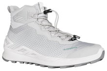 Lowa Wanderschuhe Merger Mid GTX (Multifunktion, Synthetik/Textil, wasserdicht) weiss/hellgrau Damen