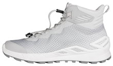 Lowa Wanderschuhe Merger Mid GTX (Multifunktion, Synthetik/Textil, wasserdicht) weiss/hellgrau Damen