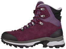 Lowa Wanderschuhe Randir Mid GTX (Trekking, Veloursleder, wasserdicht) graperot/beere Damen