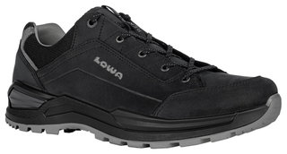 Lowa Wanderschuhe Renegade EVO LL Low (Nubukleder) schwarz/grau Herren