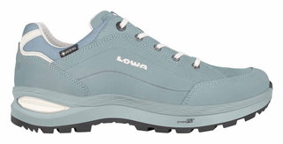 Lowa Wanderschuhe Renegade EVO Lo GTX (All-Terrain, Nubukleder, wasserdicht) jadegrün/champagner Damen