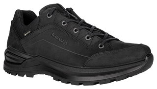 Lowa Wanderschuhe Renegade EVO Low GTX (All-Terrain, Nubukleder, wasserdicht) schwarz/schwarz Herren
