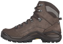 Lowa Wanderschuhe Renegade Evo Mid GTX (All-Terrain, Nubukleder, wasserdicht) espressobraun/seegras Herren