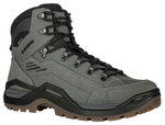 Lowa Wanderschuhe Renegade EVO Mid GTX (All-Terrain, Nubukleder, wasserdicht) dunkelgrau/schwarz Herren