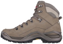 Lowa Wanderschuhe Renegade EVO Mid GTX (All-Terrain, Nubukleder, wasserdicht) steinbraun/rotholz Herren