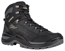 Lowa Wanderschuhe Renegade EVO Mid GTX (All-Terrain, Nubukleder, wasserdicht) schwarz/dune Herren