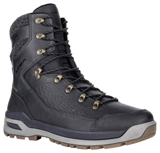 Lowa Wanderschuhe Renegade Evo Ice GTX (Winter, Glattleder, wasserdicht) navyblau/dunkelgrau Herren
