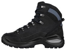 Lowa Wanderschuhe Renegade Evo Mid GTX (All-Terrain, Nubukleder, wasserdicht) schwarz/blau Damen