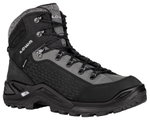 Lowa Wanderschuhe Renegade Warm Mid GTX (Winter-All-Terrain, wasserdicht) schwarz/grau Herren