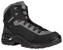 Lowa Wanderschuhe Renegade Warm Mid GTX (Winter-All-Terrain, wasserdicht) schwarz/grau Herren
