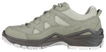 Lowa Wanderschuhe Sirkos Evo Low GTX (Veloursleder/Textil, wasserdicht) seegrasgrün/mintgrün Damen