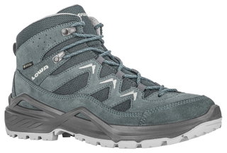 Lowa Buty trekkingowe Sirkos Evo Mid GTX (Skóra zamszowa/Tekstylia, wodoodporne) niebieski dżins/szary Damskie