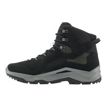 Lowa Wanderschuhe Ventierra GTX MID (Veloursleder/Textil, wasserdicht) schwarz/grau Herren