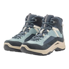 Lowa Wanderschuhe Ventierra QC GTX (Veloursleder/Textil, wasserdicht) rauchblau/blau Damen