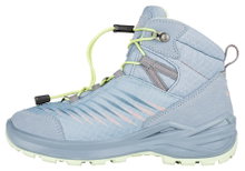 Lowa Wanderschuhe Zirrox II GTX MID Junior (Multifunktion, wasserdicht) arktisblau/mintgrün Kinder