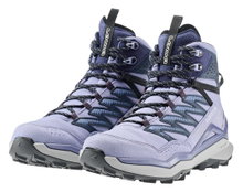 Lowa Wanderschuhe Maddox Mid GTX (All-Terrain, Textil/Synthetik, wasserdicht) flieder/pflaume Damen