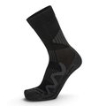 Lowa Wandersocke Crew 3-Season Pro (Baumwolle, hoher Tragekomfort) schwarz - 1 Paar