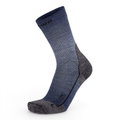 Lowa Wandersocke Crew Trekking (Merinowolle, Wabenstruktur) blau - 1 Paar