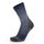 Lowa Wandersocke Crew Trekking (Merinowolle, Wabenstruktur) blau - 1 Paar