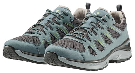 Lowa Wandersschuhe Innox Evo II Low (Multifunktion, Synthetik/Textil) dunkelpetrol/grau Herren