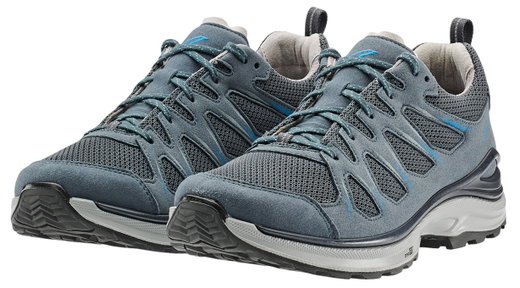 Lowa Wandersschuhe Innox Evo II Low (Multifunktion, Synthetik/Textil) stahlblau/ocean Herren