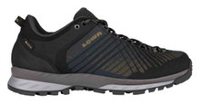 Lowa Wandersschuhe Carezza GTX Low 2024 (Synthetik, Trekking, wasserdicht) anthrazit/bronze Herren