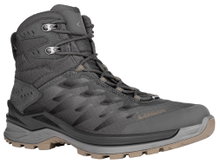 Lowa Wandersschuhe Ferrox Mid GTX (Multifunktion, Textil/Synthetik, wasserdicht) anthrazitgrau/braun Herren