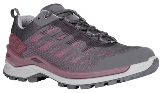 Lowa Wandersschuhe Ferrox Pro Low GTX (Multifunktion, Synthetik, wasserdicht) anthrazitgrau/rose Damen