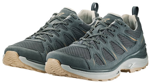 Lowa Wandersschuhe Innox Evo II Low (Multifunktion, Synthetik/Textil) anthrazit/bronze Herren