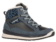 Lowa Winter-Travelschuhe Alvera GTX (Veloursleder, wasserdicht) navyblau Damen