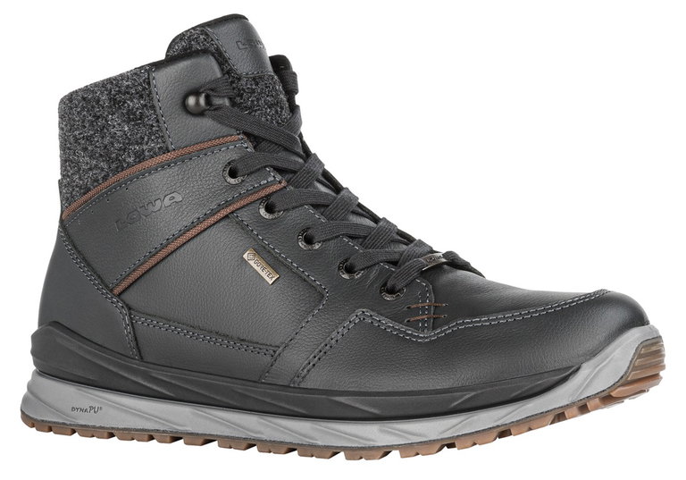 Lowa buty zimowe Atrato GTX (skóra gładka) antracytowo-brązowe męskie