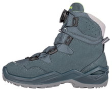 Lowa Winterschuhe Firo GTX (Textil/Synthetik, wasserdicht) petrol/mintgrün Kleinkinder