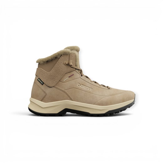Lowa Winterschuhe Kaloya Winter GTX MID (Nubukleder, wasserdicht) desertbeige Damen