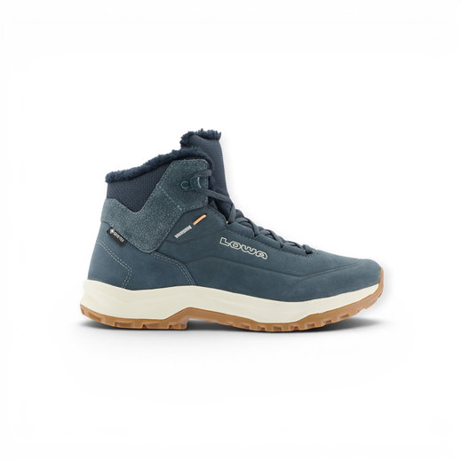 Lowa Winterschuhe Kaloya Winter GTX MID (Nubukleder, wasserdicht) rauchblau/blau Damen